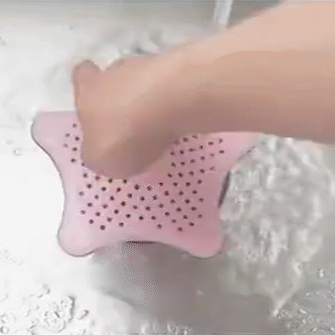 Duschstern - das geniale Abfluss Sieb